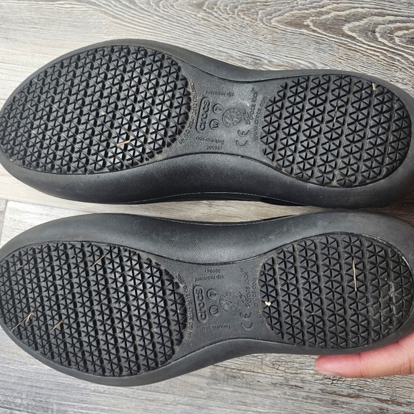 Crocs Kadee Slingback Flats Black Women's 7 - Picture 6 of 7